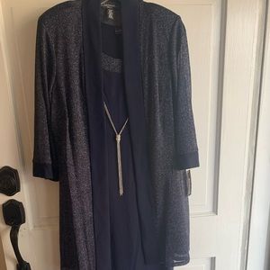 NWT R&M Richards 2 piece dress set. 16w